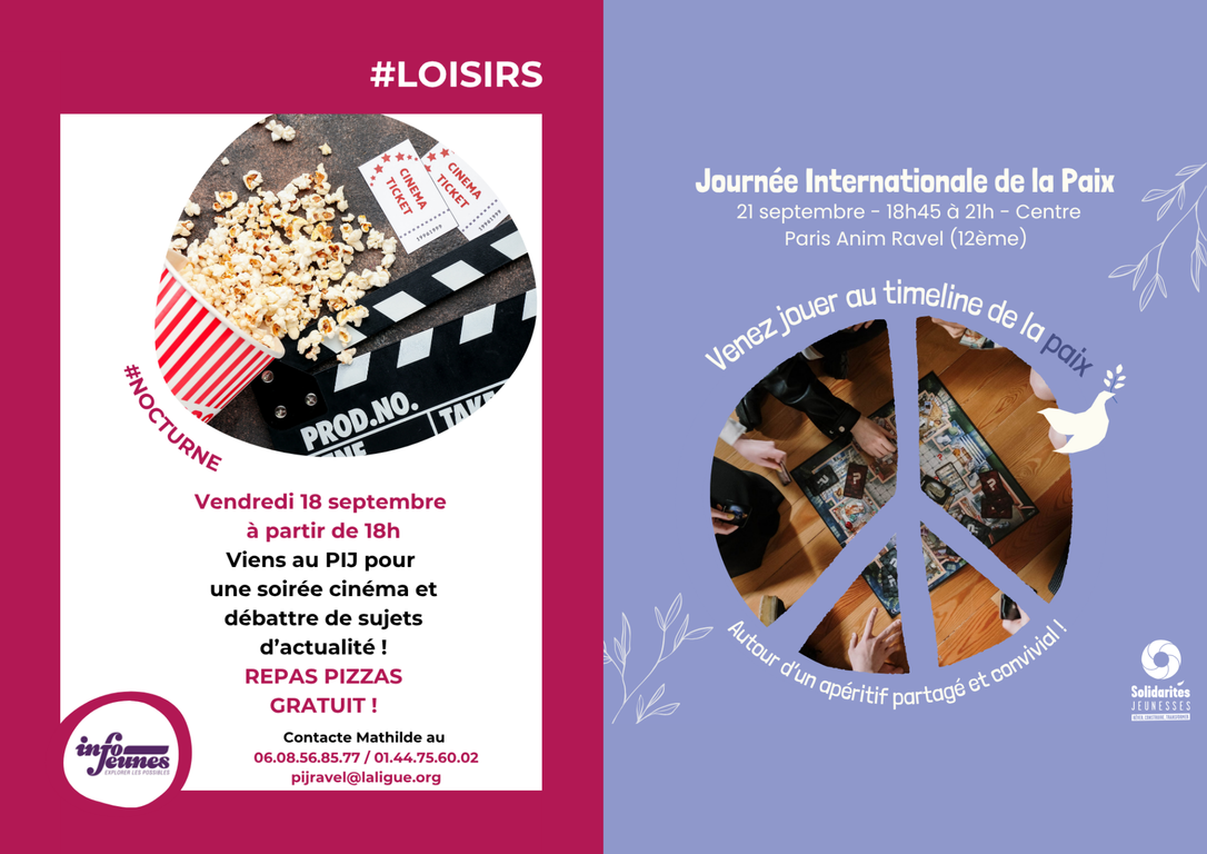 Deux soirées au Point Information Jeunesse