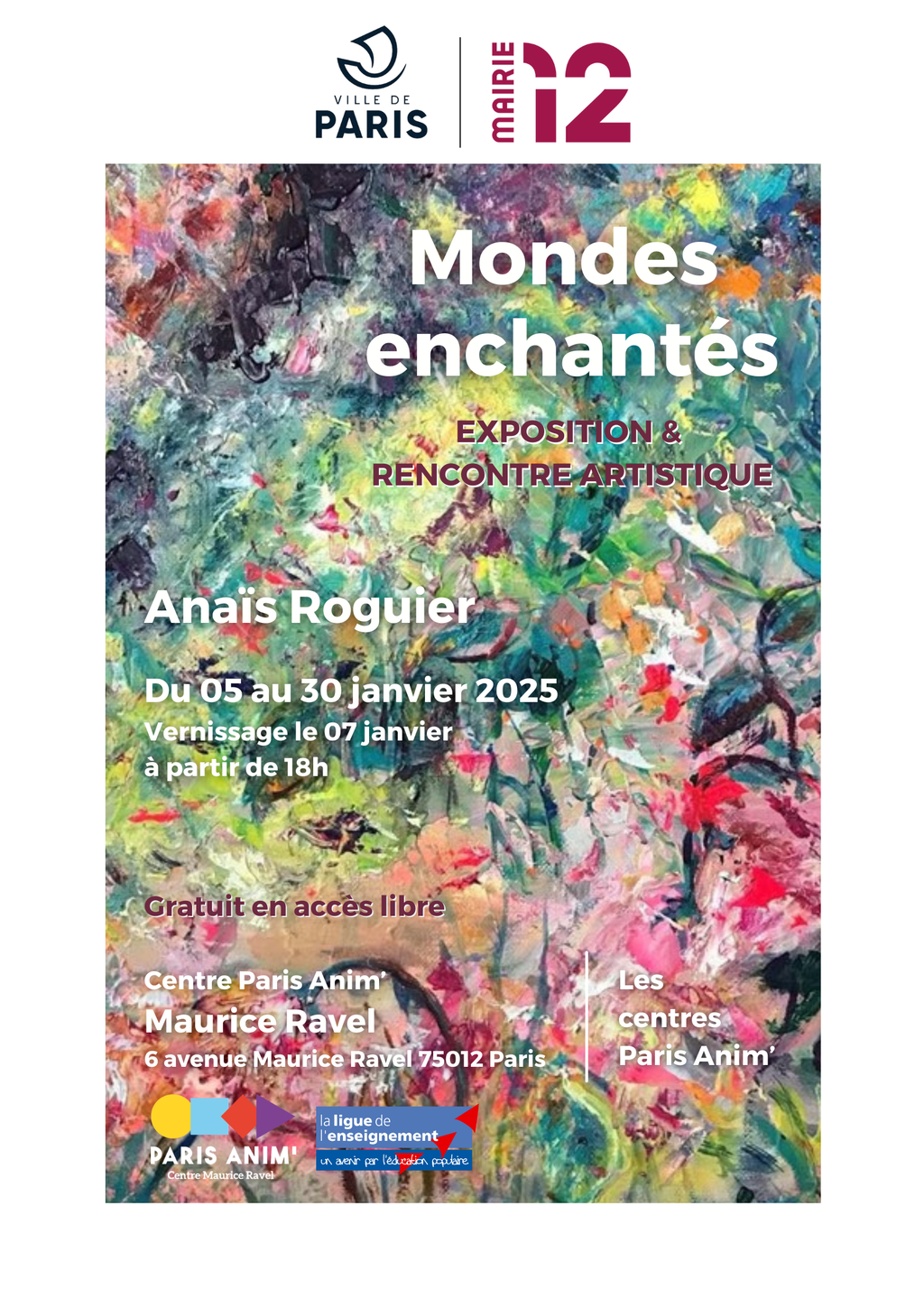Exposition "Mondes enchantés" d'Anaïs Roguier 🎨