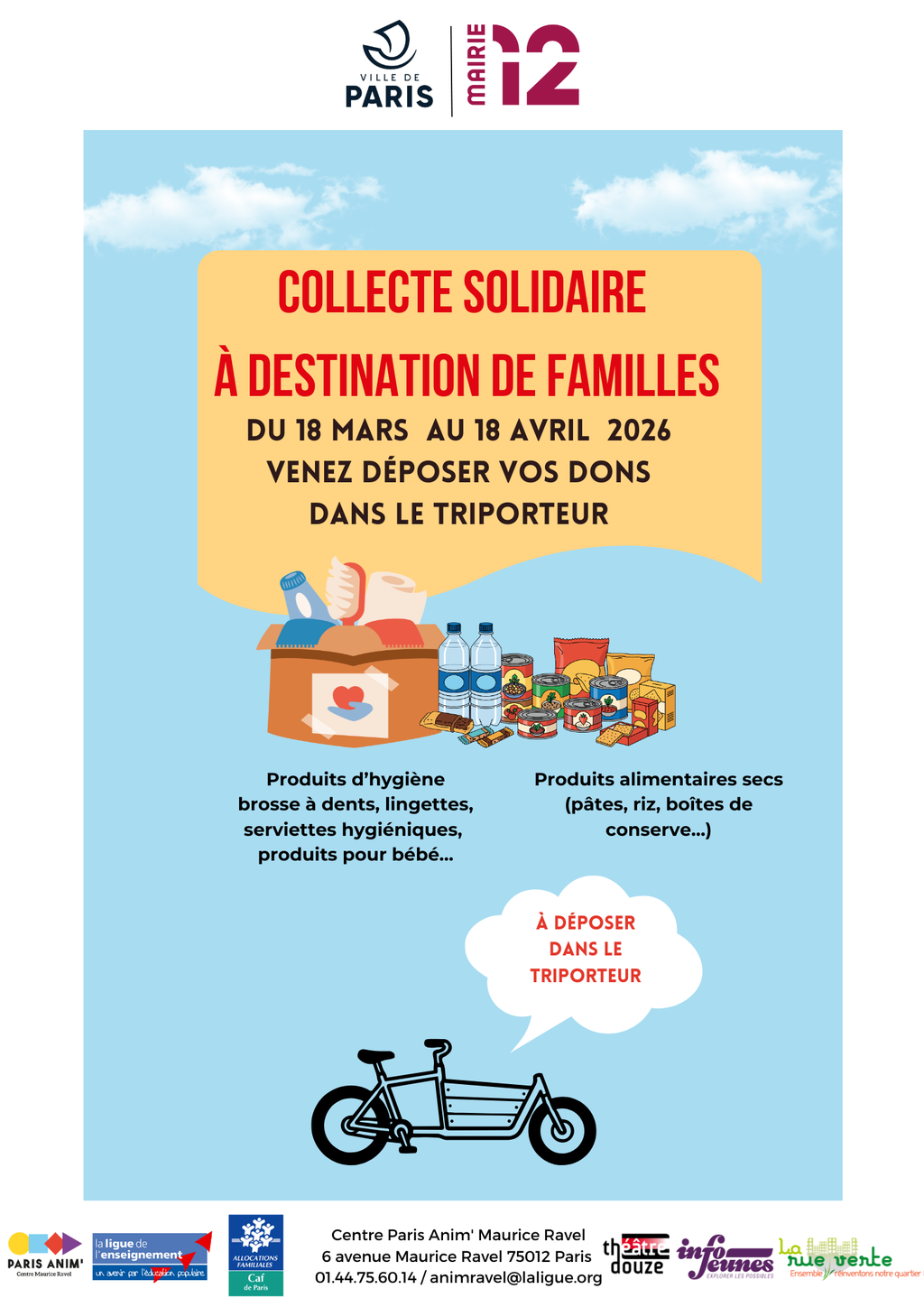 Collecte Solidaire pour les Familles