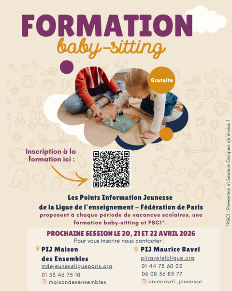 Formation Baby-sitting