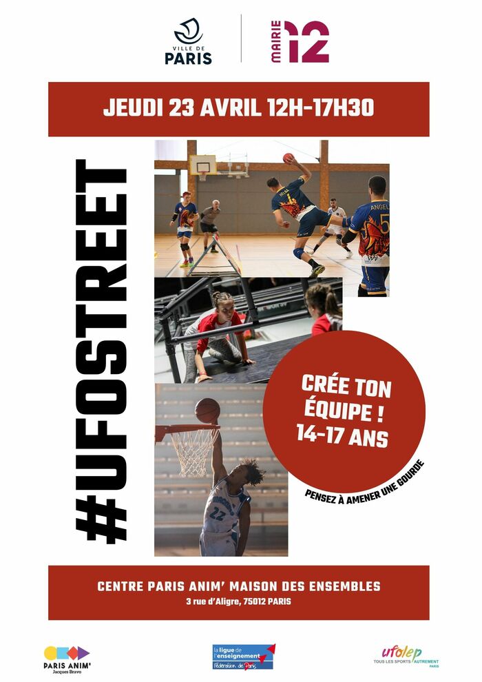 Tournoi Sportif UFOSTREET 14-17 ans