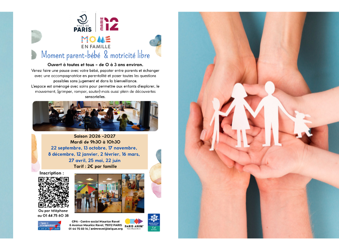 Ateliers parents/bébés : motricité libre